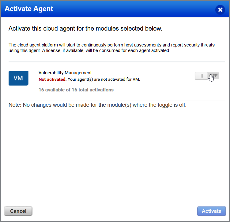 Qualys Cloud Agent Setup 10